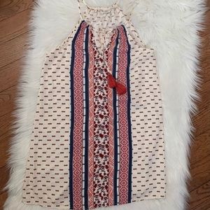 Others Follow Dress Sleeveless Boho Tassel Women’s Size Small